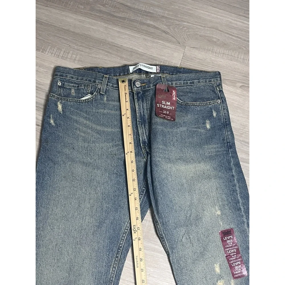 Vintage Levi's‎ 514 38x30 Slim Straight Jeans - Vtg, New with Imperfections